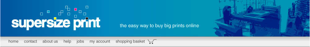 Supersize Print - the easy way to buy big prints online
